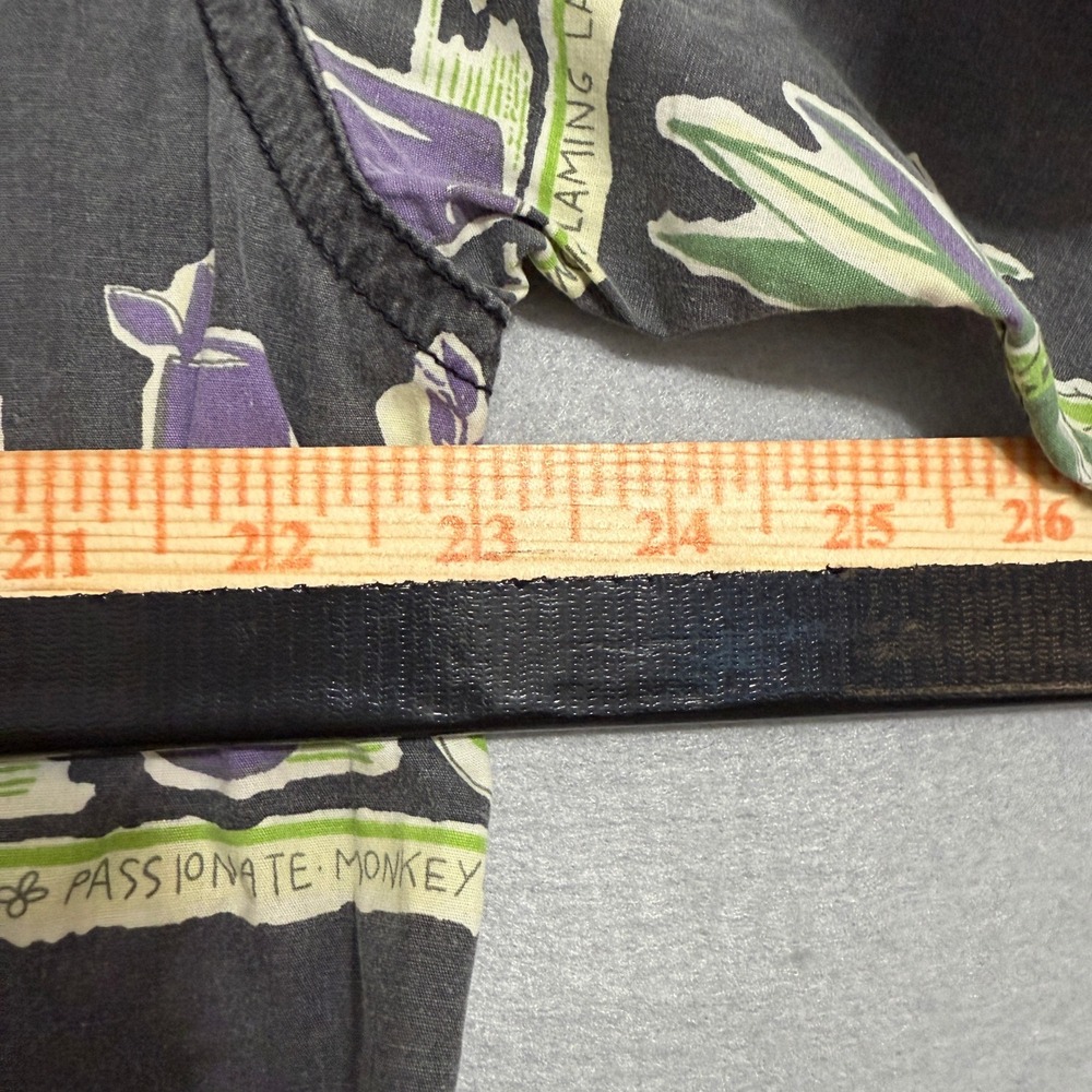 Kahala Mens Tropical Aloha Shirt Size XL Hawaiian Cocktail Print Casual Coastal - Picture 7 of 8